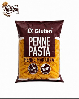 پاستا پنه بدون گلوتن و وگان Dr.gluten وزن ۴۰۰ گرم