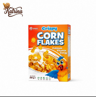کورن فلکس بدون گلوتن بدون تخم مرغ بدون لاکتوز و گان کریسپی MFFOODS ۲۵۰ گرم